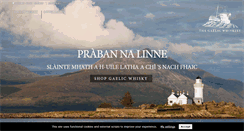 Desktop Screenshot of gaelicwhisky.com